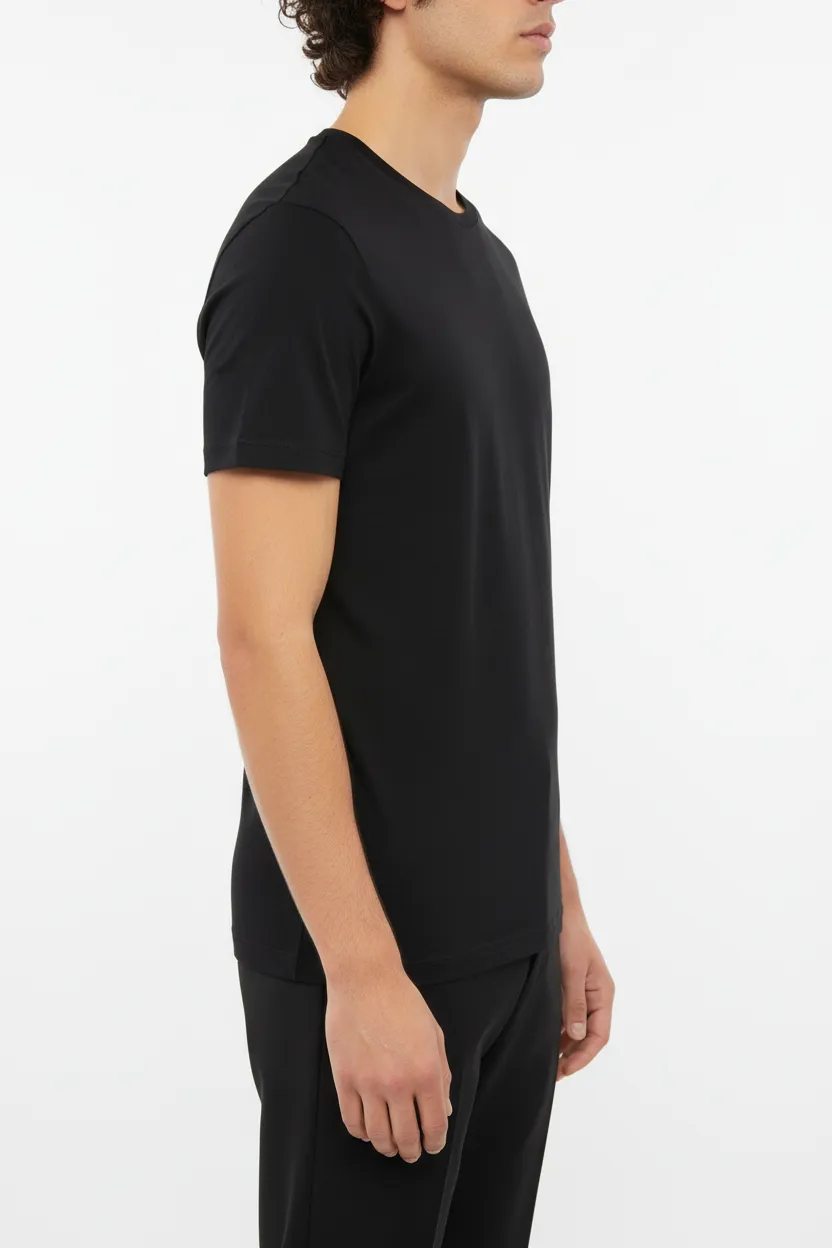 Round Neck Cotton Essential T-Shirt
