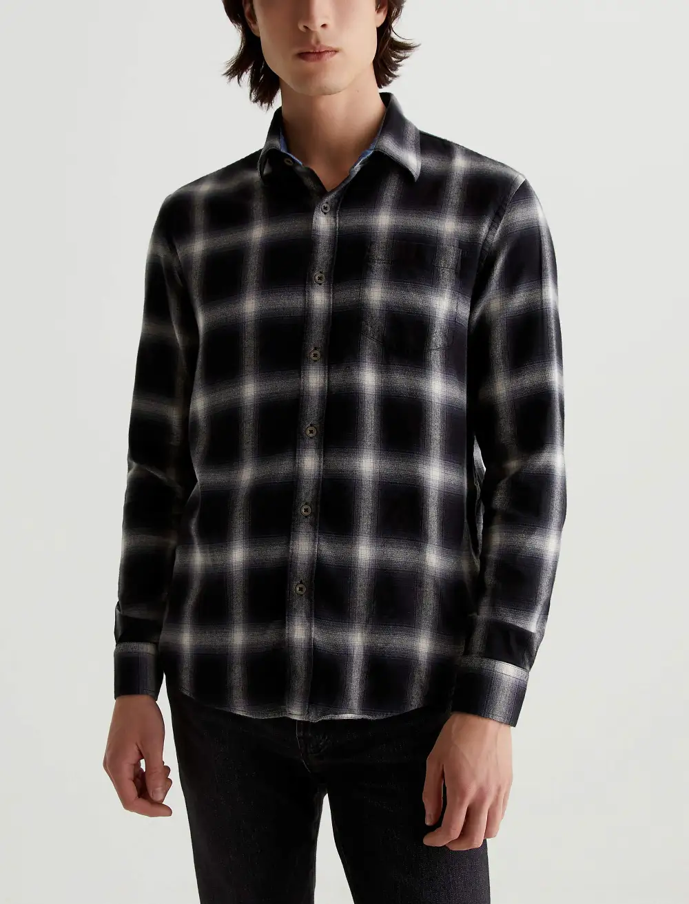 Men's Long Sleeve Button-Up Shirt