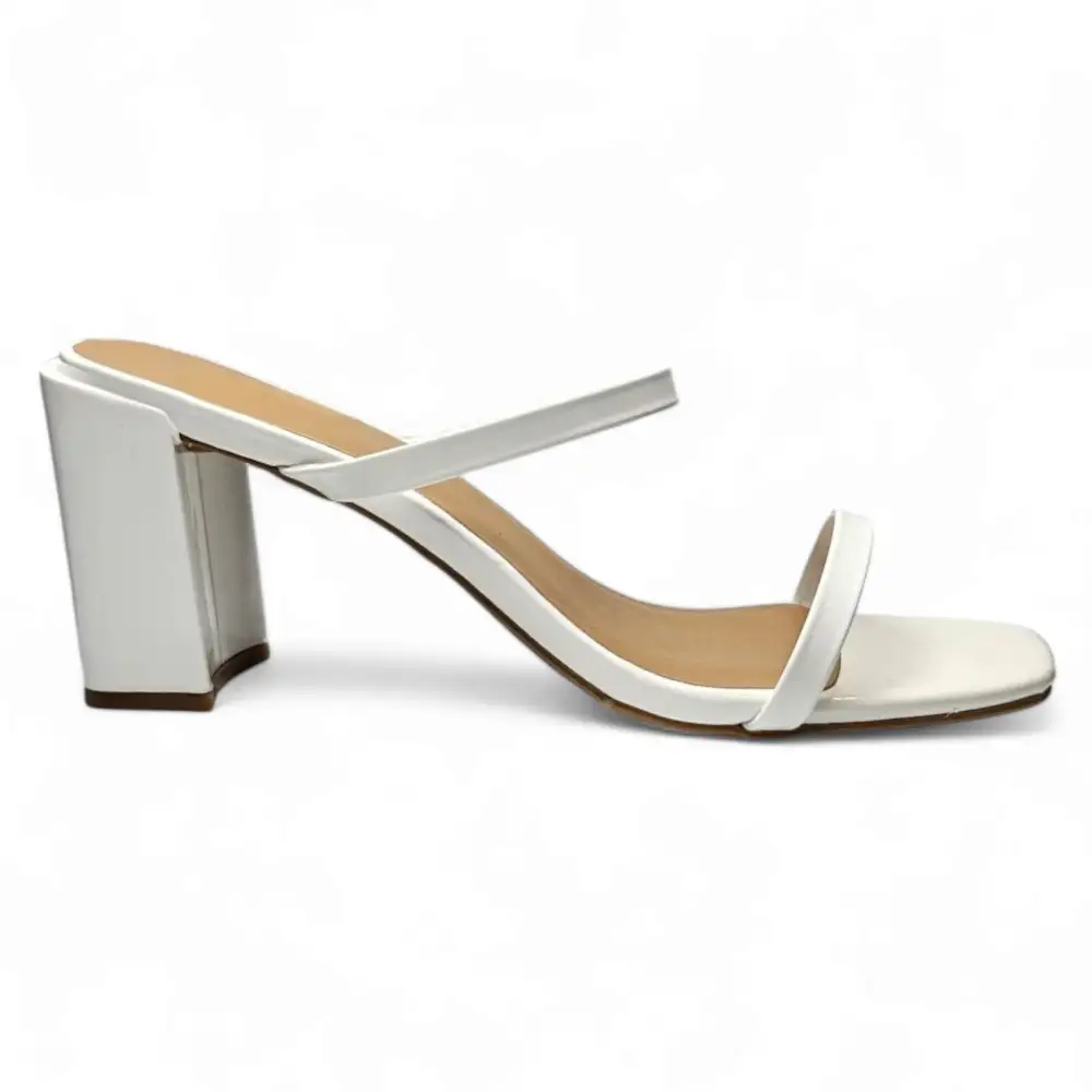 Kickback Classic Double Strap Block Heel