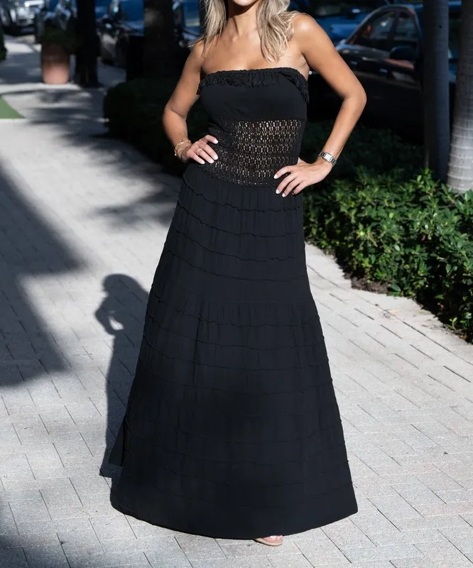 Black Soft Cover Dress