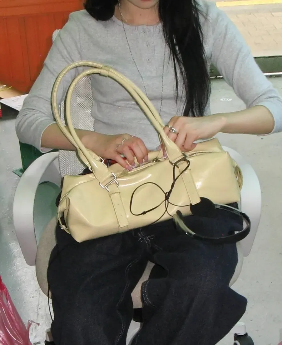 Pillow Shape Everyday Shoulder Bag