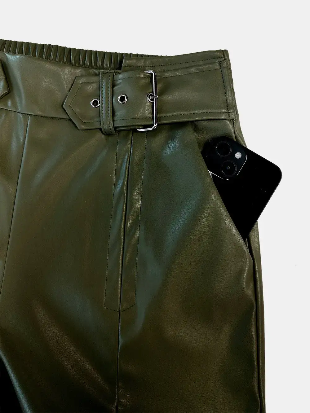 Wide Leg Elastic Waist Casual Versatile Pants