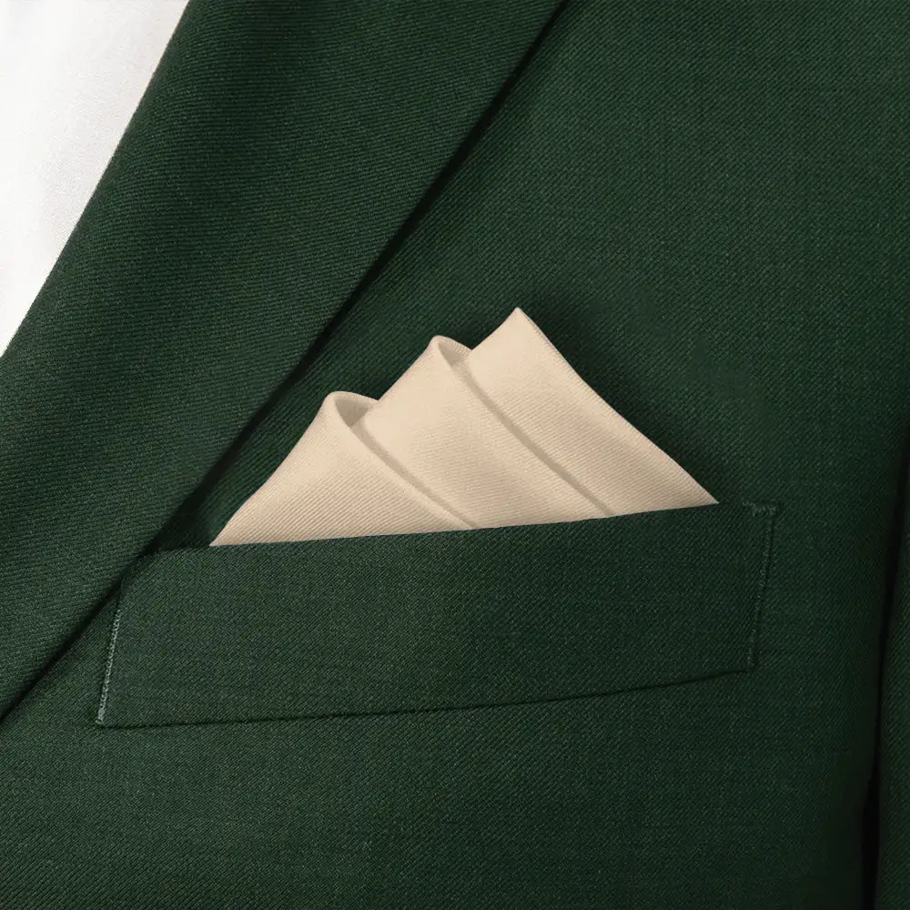 Dapper Tailored Solid Pocket Square