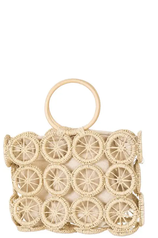 Woven Handbag Shoulder Bag