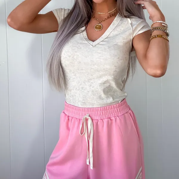 Modern Classic V-Neck T-Shirt