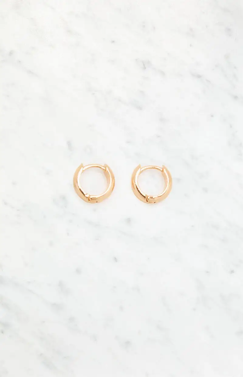 John Galt Gold Hoop Earrings