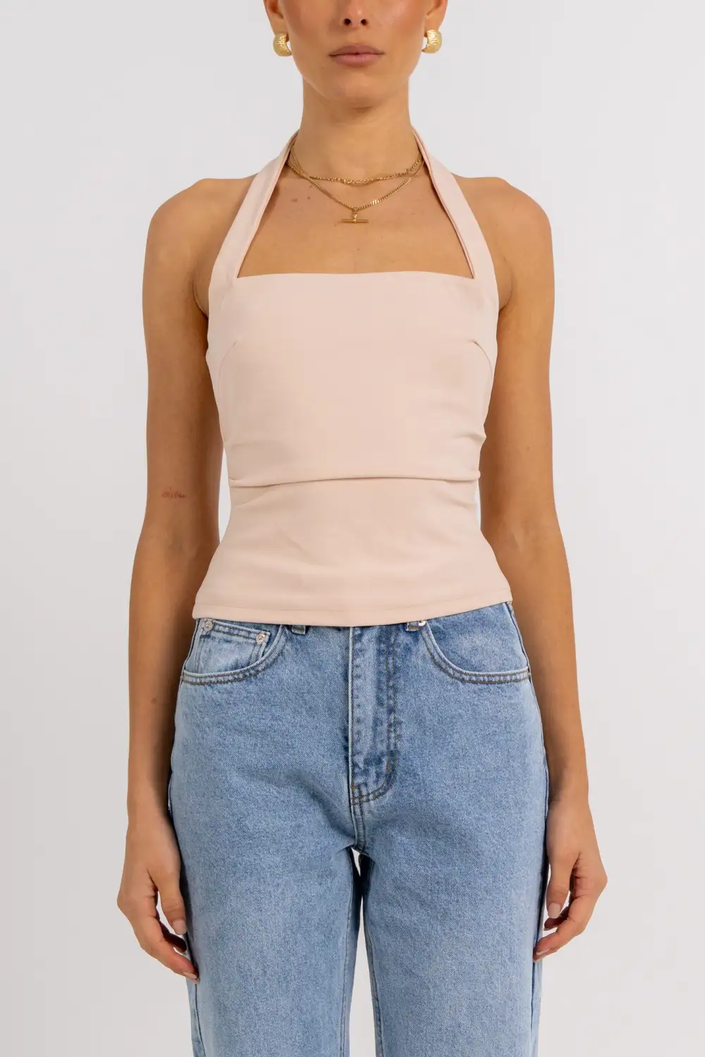 Halter Neck Tank Top
