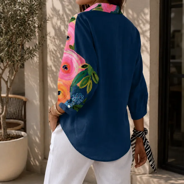 Floral Relaxed Blouse