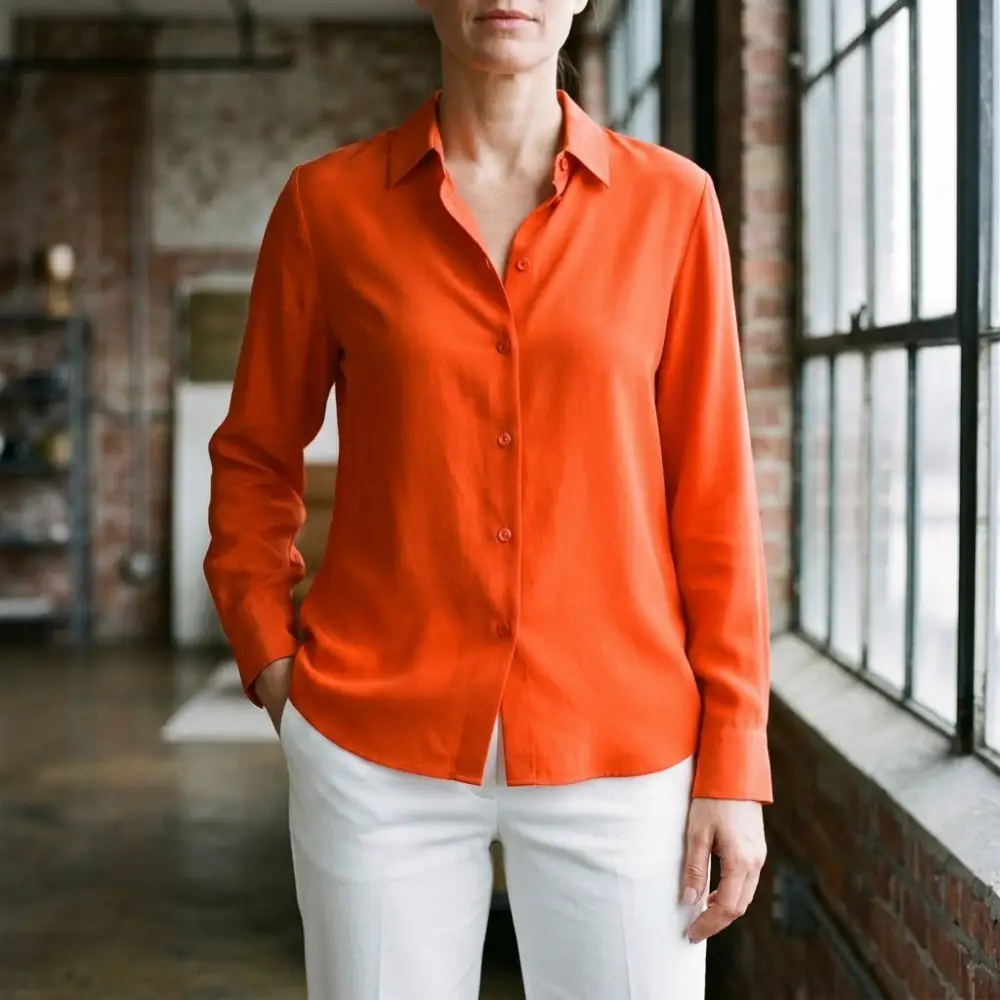 Silk Relaxed Blouse