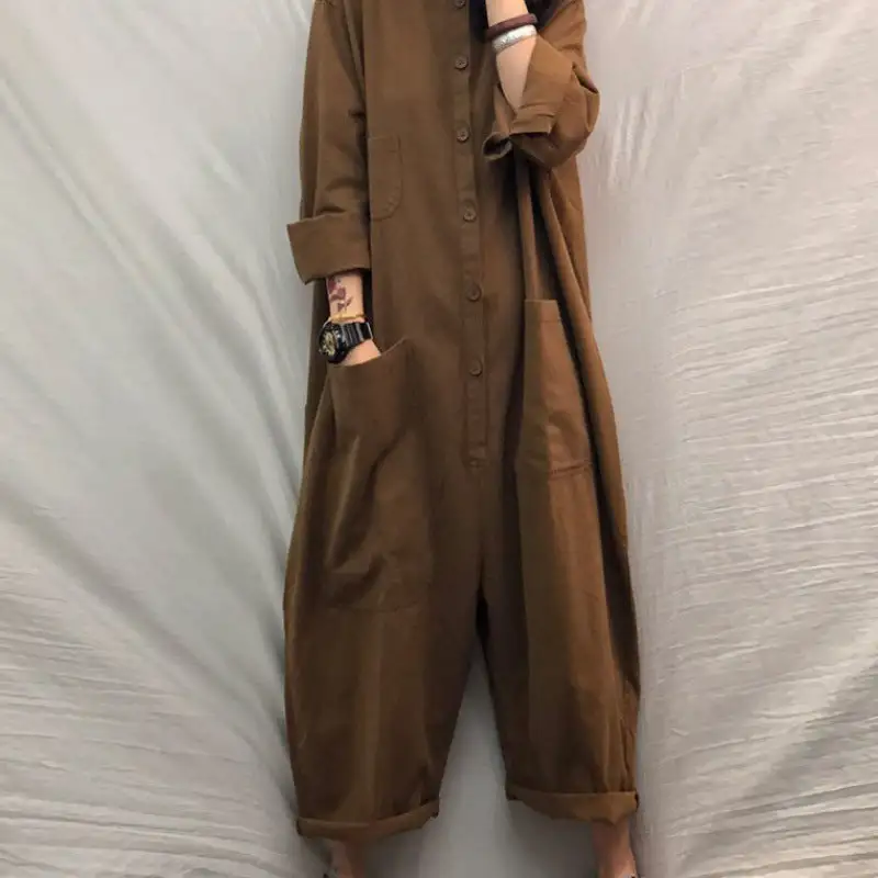 Relaxed Comfort Loose-Fit Jumpsuit