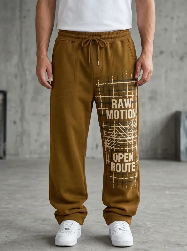 Everyday Sweatpants Grid Men's Sweatpants