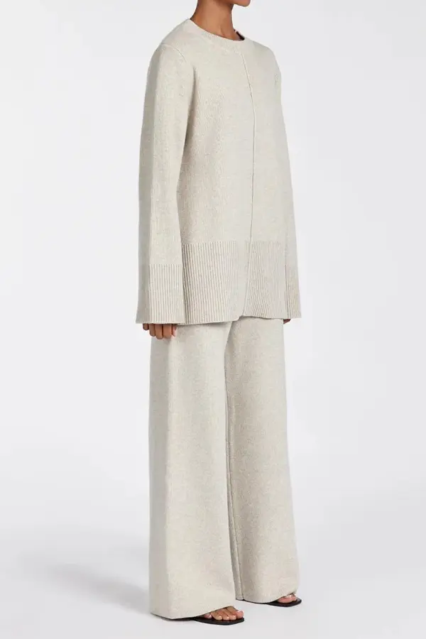 SOLID KNIT JUMPER