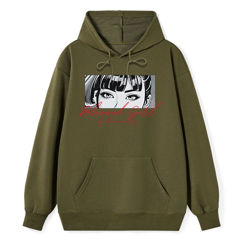Blessed Girl Classic Christian Hoodie