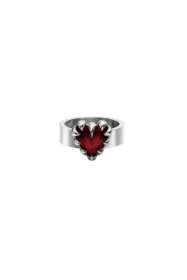 Heart Claw Ring