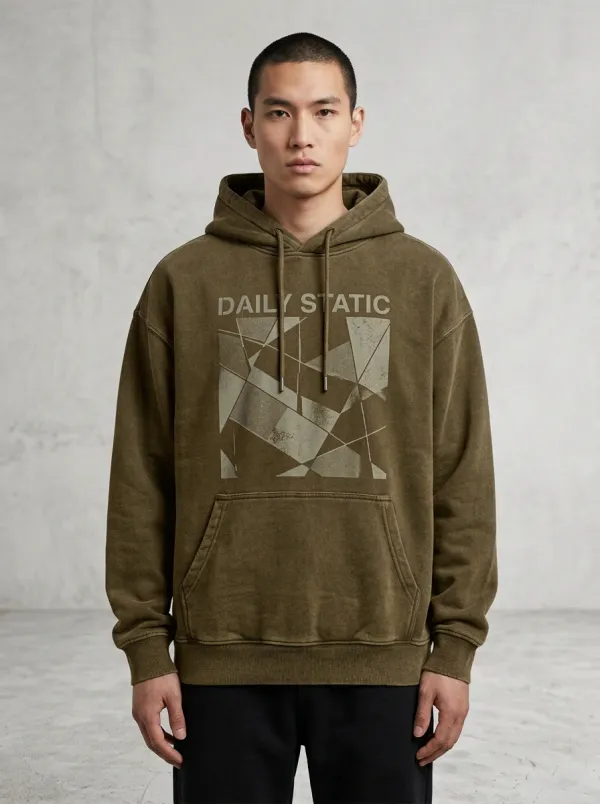 Graphic Geometric Abstract Men's Graphic Hoodie