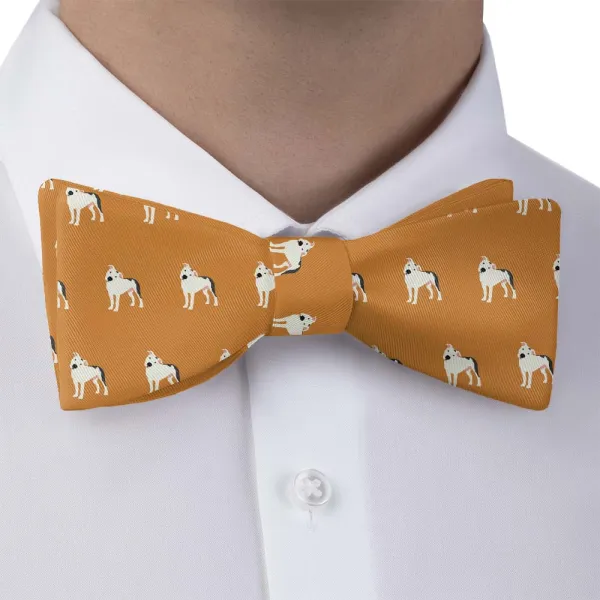 Pitbull Pattern Bow Tie