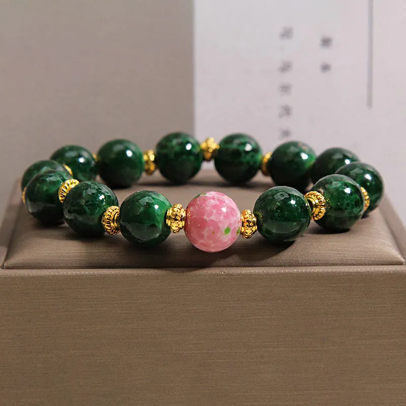Refined Liuli Glass Bracelet