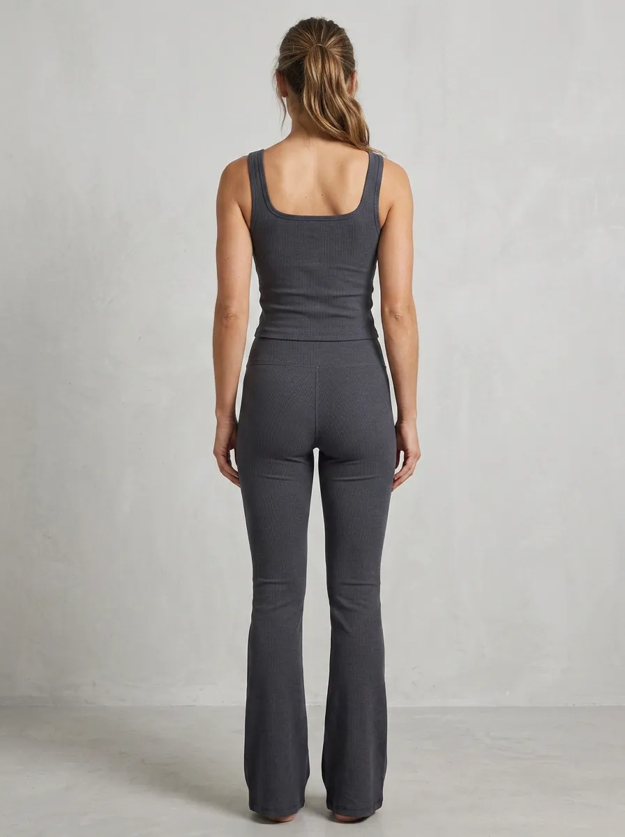 Training Training-Look Women's Tank Top Flare Pants Active Set