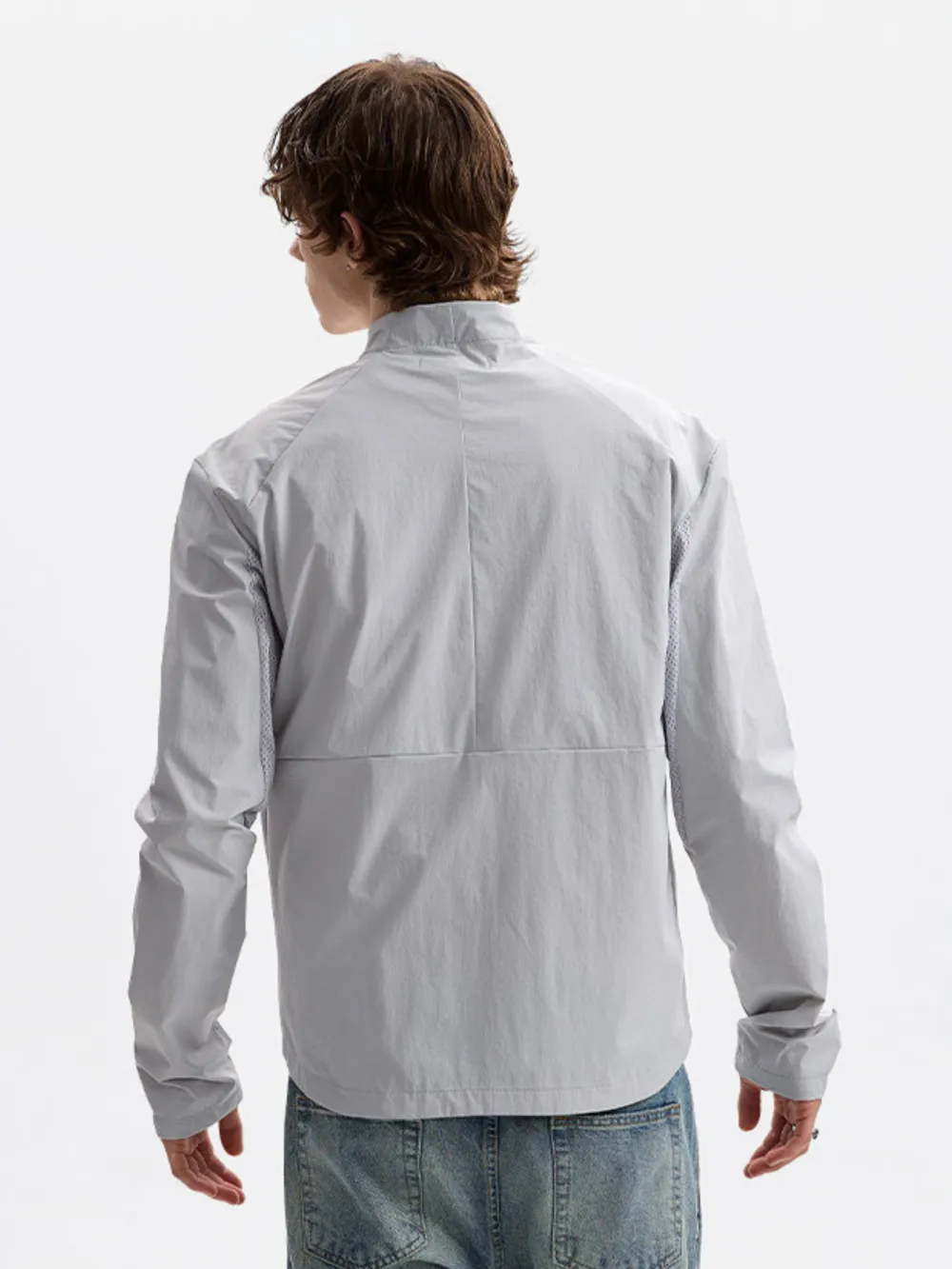 Lightweight Breathable Stand Collar Sun Protection Jacket