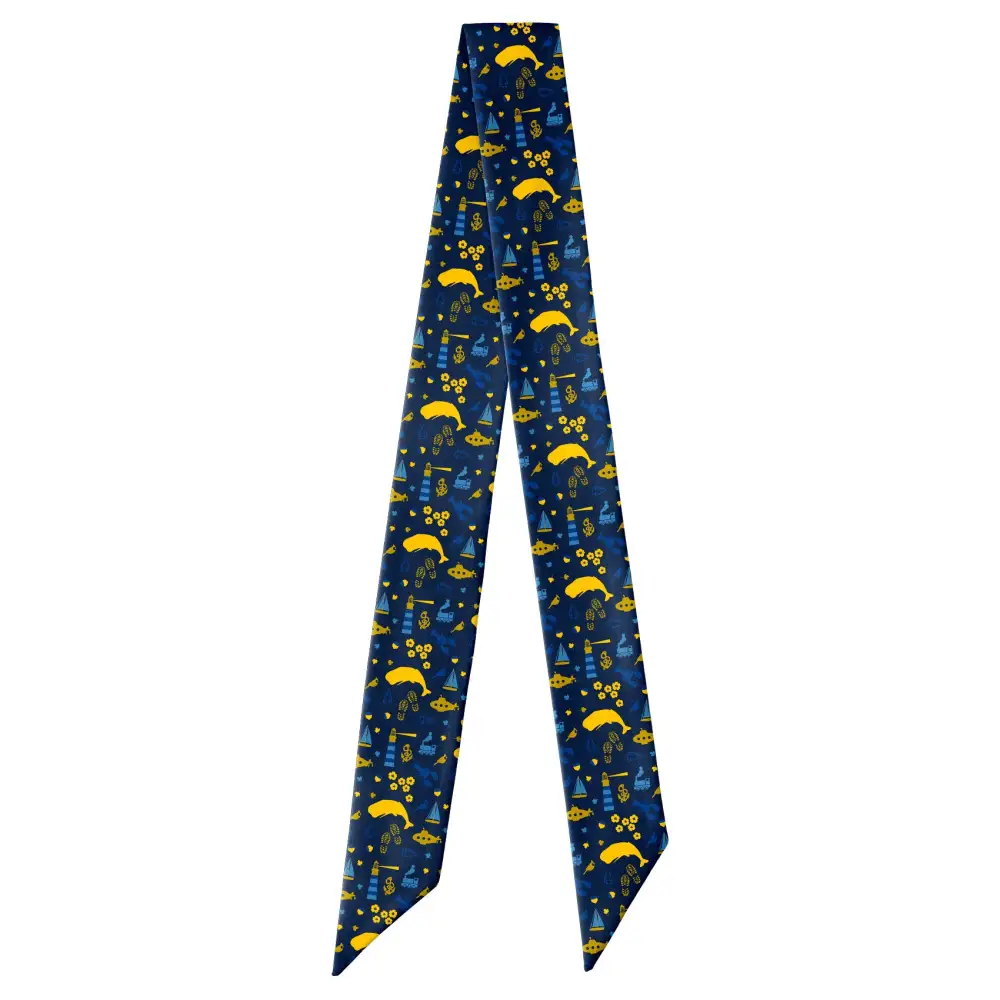 Connecticut State Heritage Design Hair Scarf