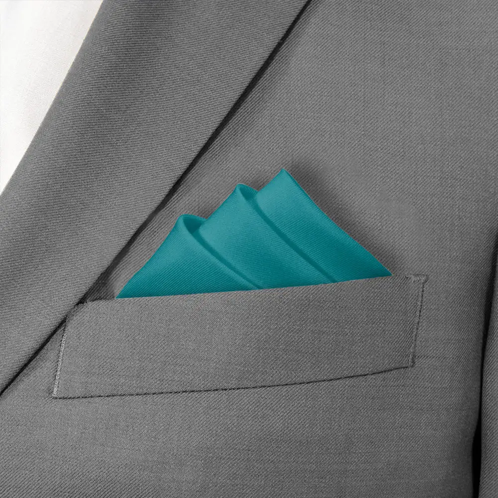 Smart Sophisticated Solid Pocket Square