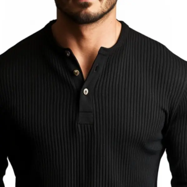 Ribbed Crew Tee