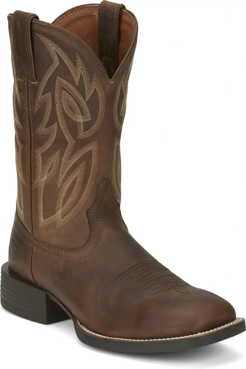 Practical Square Toe Rugged Riding Boots