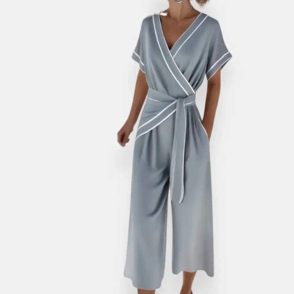 Relaxed Gathered Jumpsuit