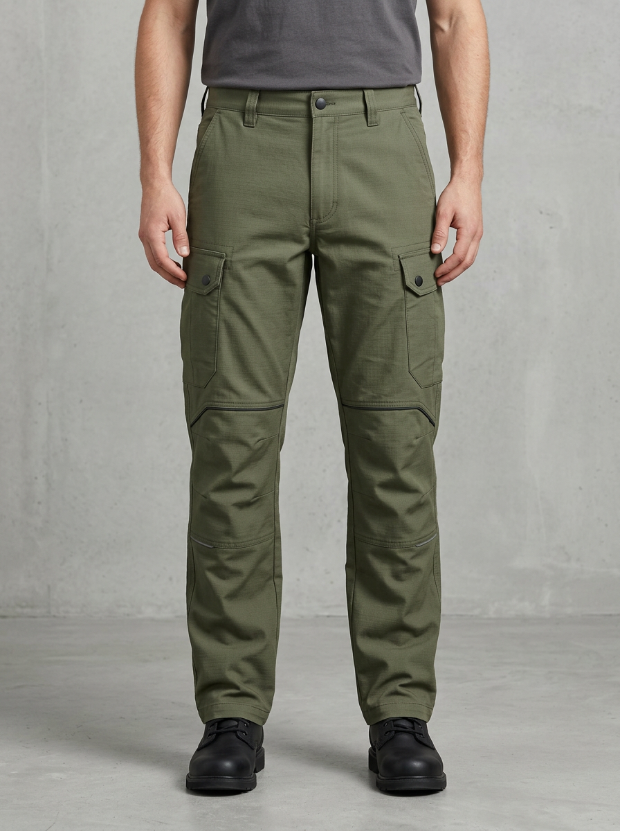 Unisex Multi-Pocket Tactical Work Graphic Pattern Pants