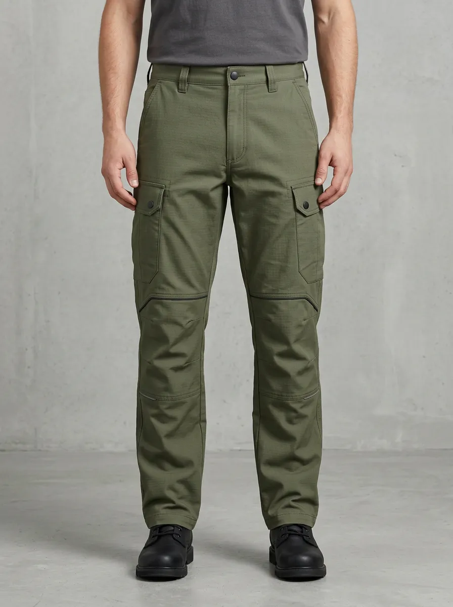 Unisex Multi-Pocket Tactical Work Graphic Pattern Pants