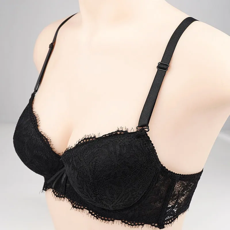 Lace Underwire Butterfly Lace Underwire Bra