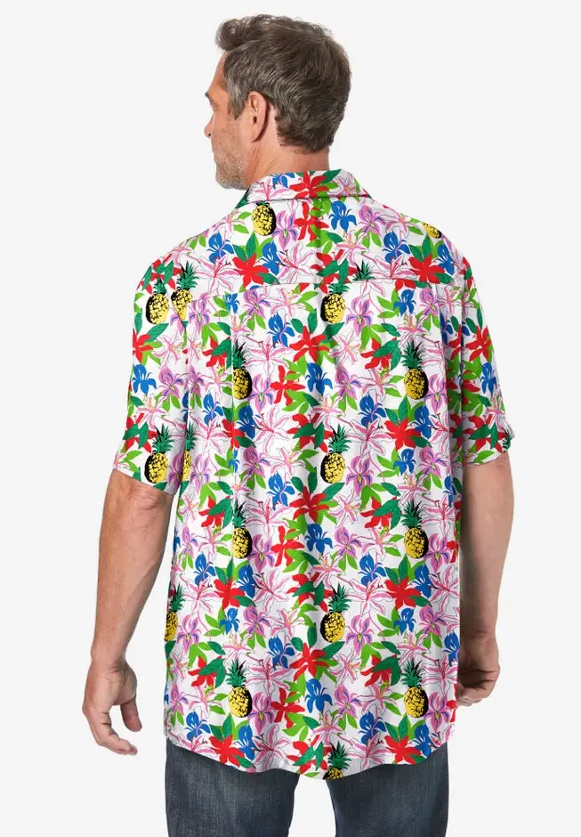 Printed Camp Shirt