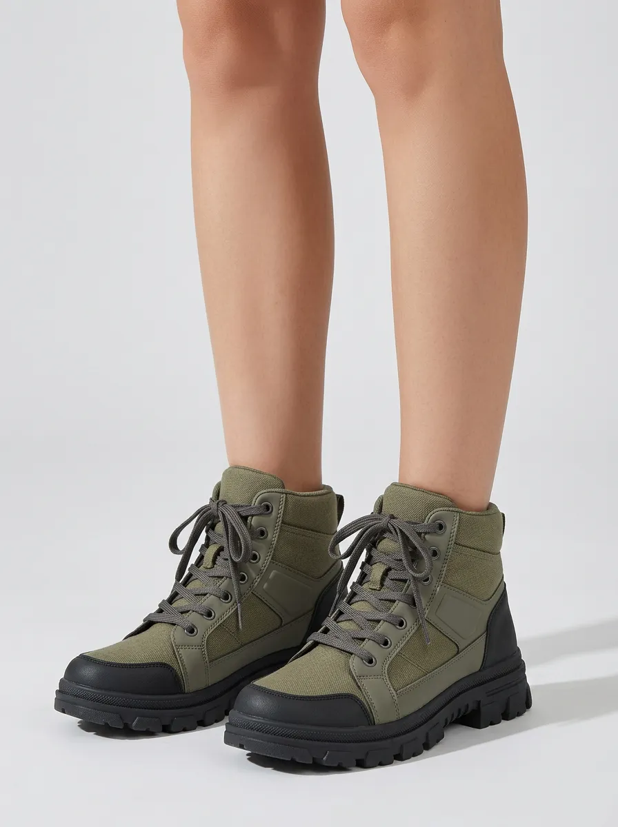 Journey Canvas Hiking Boots