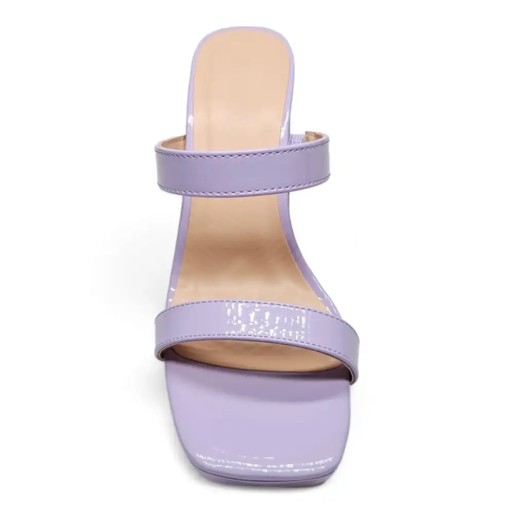 React Square Toe Platform Heel