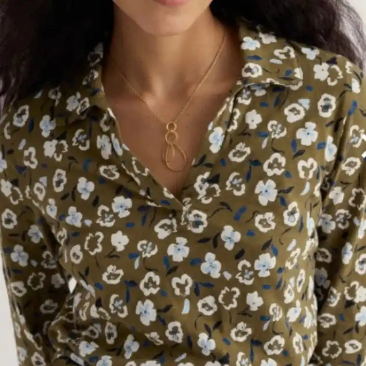 Jersey Organic-Cotton Cotton Women's Shirt