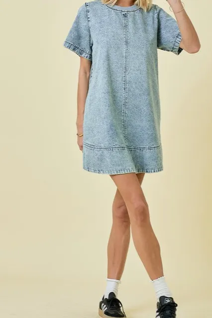 Denim Mini Dress