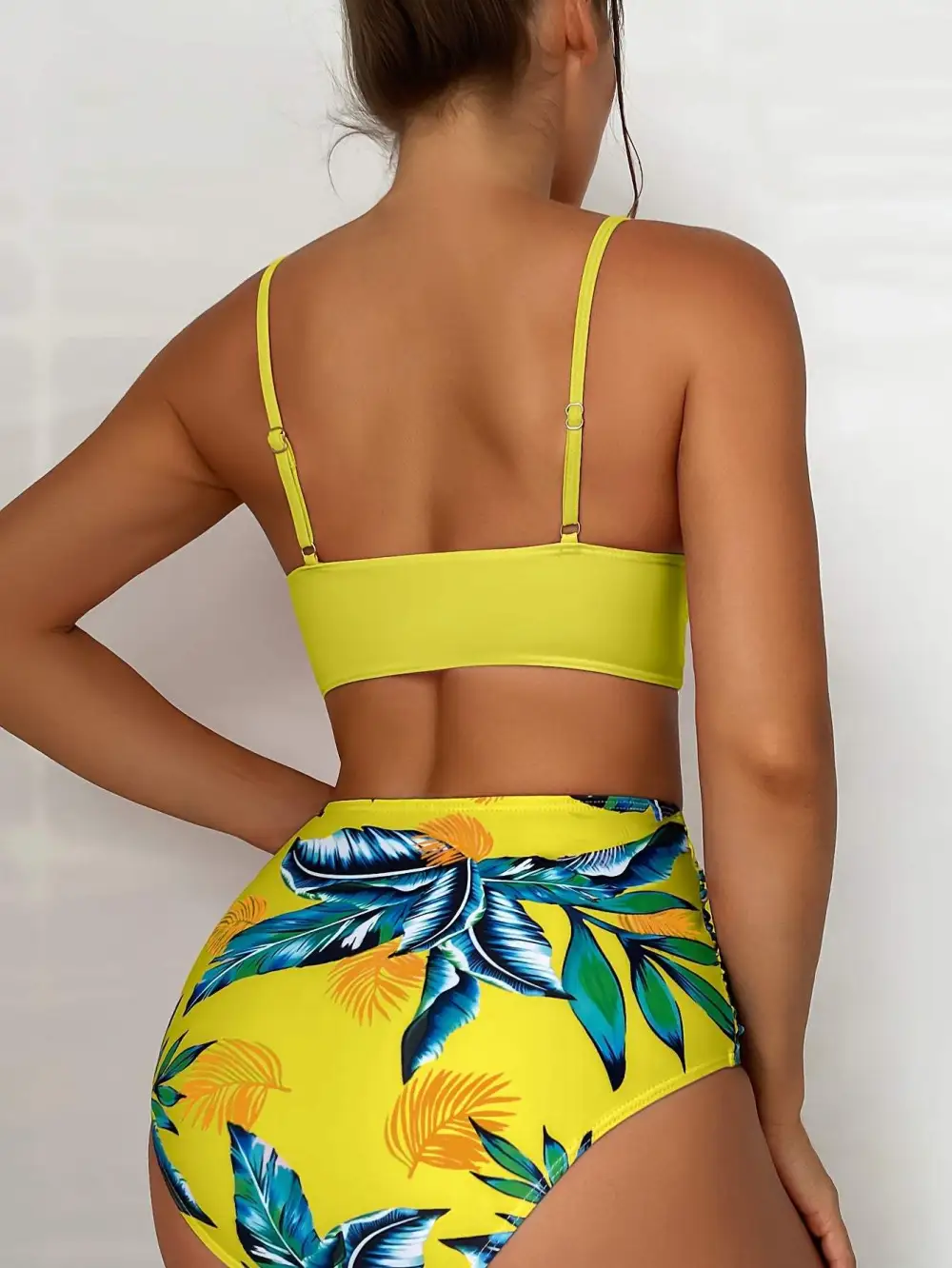 Fresh Waterfront Tie Strap Bikini Set