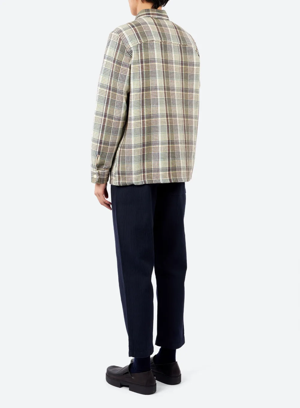 Men's Regular Fit Button Front Overshirt