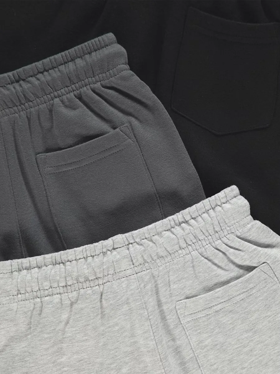 Jersey Jogger Shorts 3 Pack