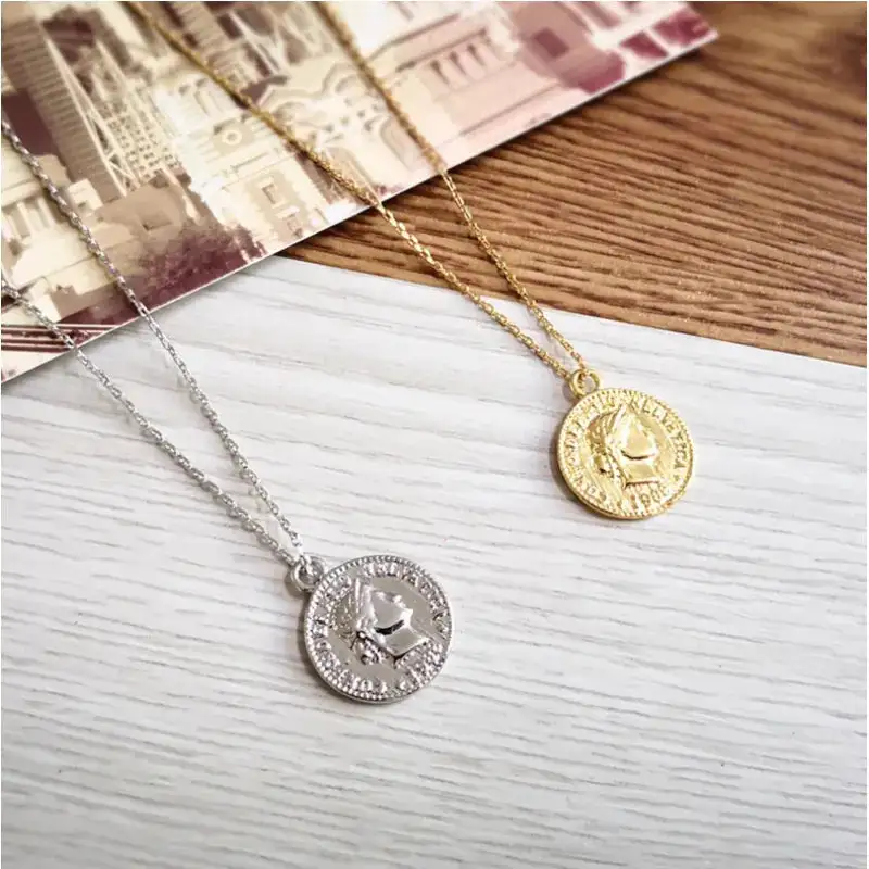 Layered Coin Necklace