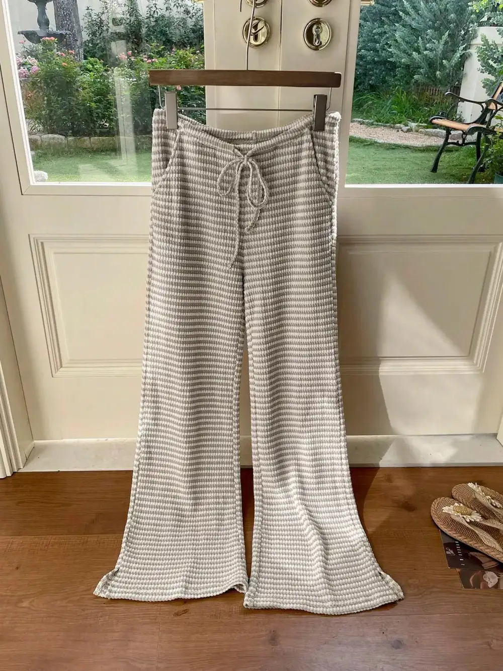 Resort Drawstring Wide Leg Pants