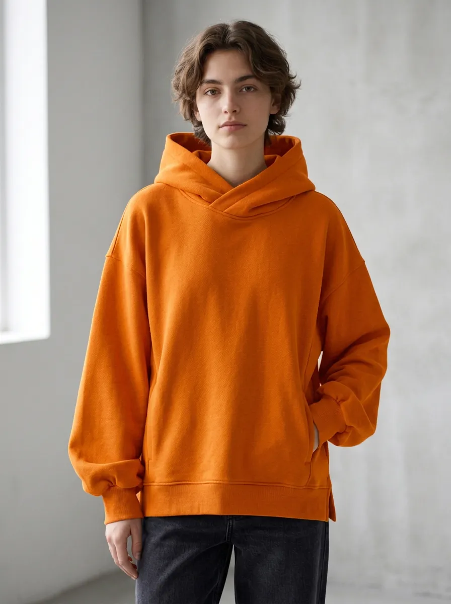 Unisex Plain Active Leisure Everyday Hoodie
