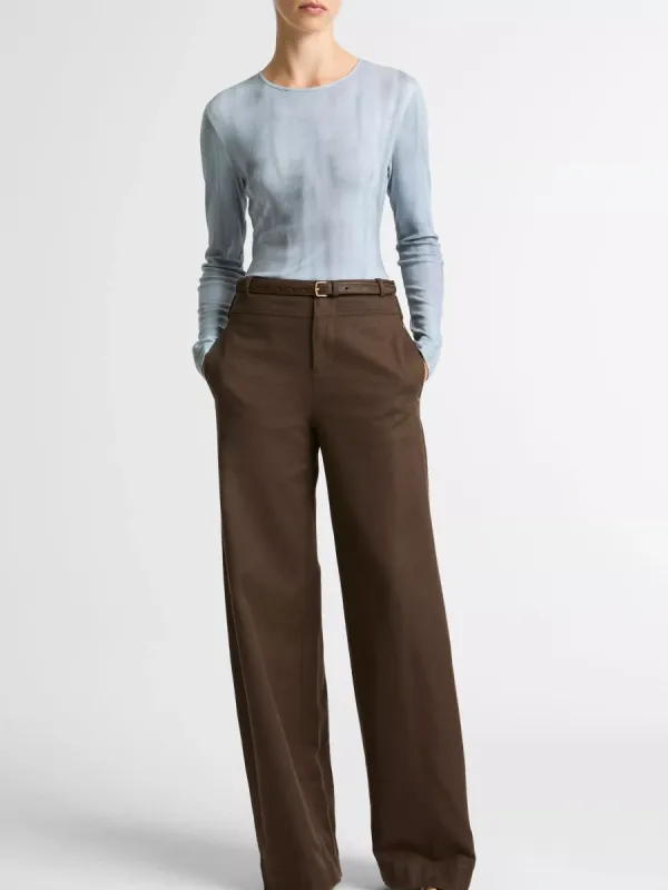 Elegant Round Neck T-Shirt