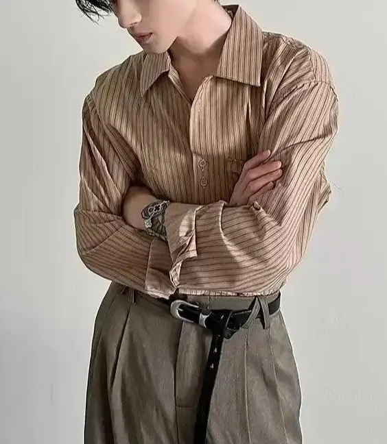 Slouchy Striped Shirt