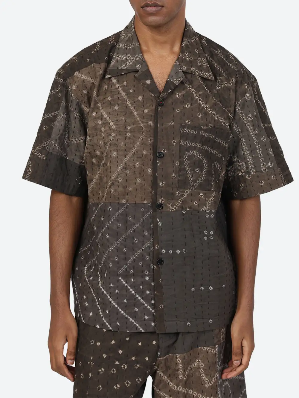 Men's Cotton Hand Painted Shirt