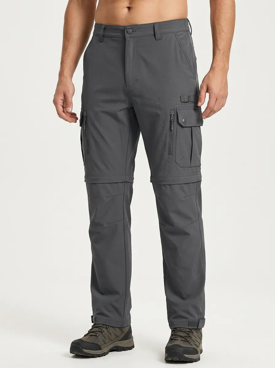 Men's Summit Field Waterproof Zip-Off Tactical Cargo Pants