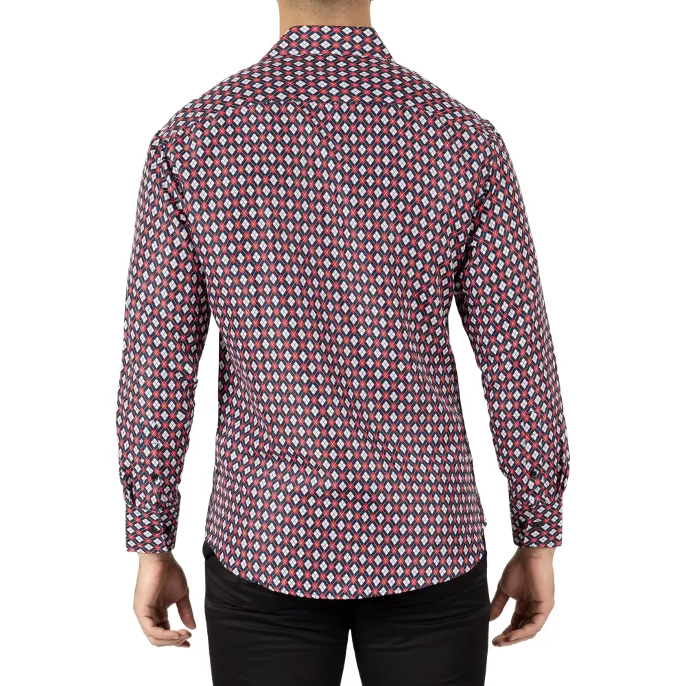 Street Button Up Dress Shirt