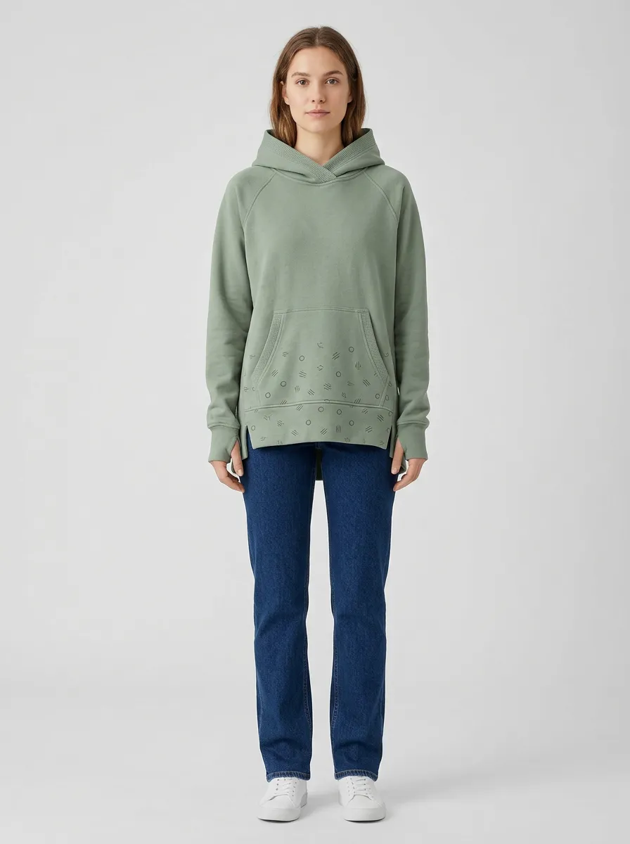 Women's Everyday Minimal Graphic Hoodie