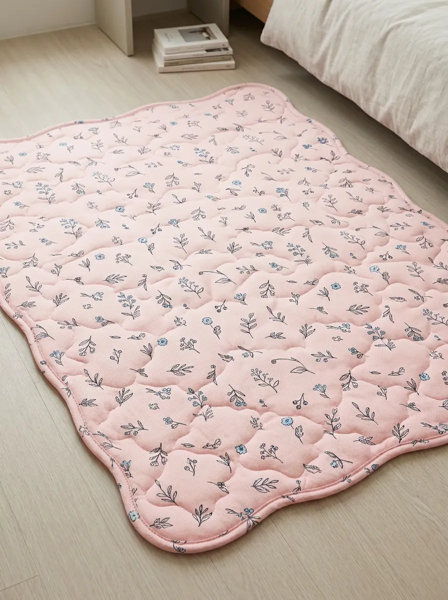 Floral Botanical Pattern Pattern Cooling Mat