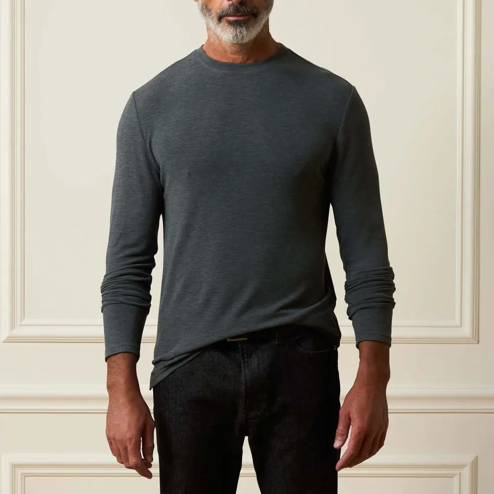Men's Refined Regular Fit Relaxed Crewneck T-Shirt